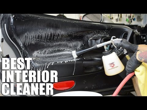 All purpose interior car cleaner