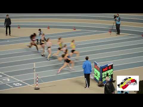 Belgian athletics indoor championships 60m women Final