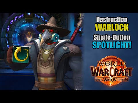 One Button Destruction Warlock | How Good Is SBA in The War Within?