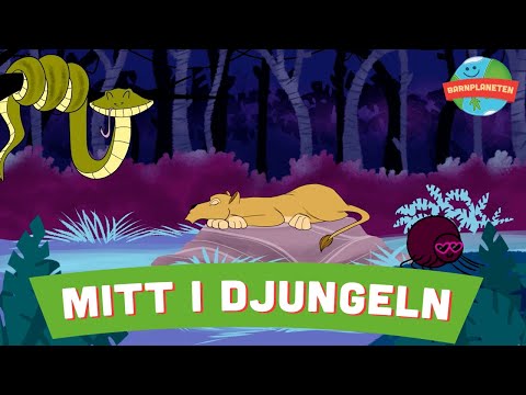 Mitt i djungeln - Animerad video med Barnplaneten - Nassim al Fakir - Lejonkungen