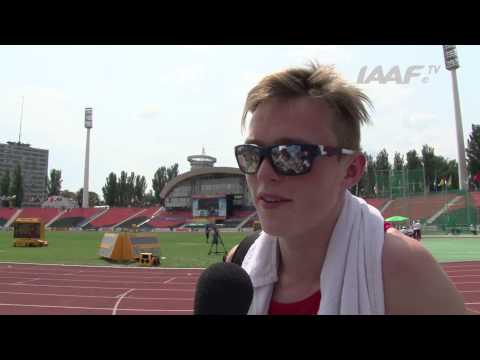 WYC Donetsk 2013 - Karsten WARHOLM NOR - Octathlon Day 2 Morning