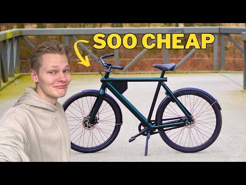 I BOUGHT AND REBUILT A SCRAP VANMOOF - DIY E-bike build part 3