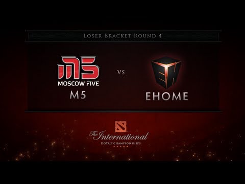 M5 vs EHOME - Loser Bracket Rd 4 - Dota 2 International