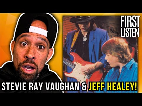 FIRST time SEEING Stevie Ray Vaughan & Jeff Healey - 'Look At Little Sister'! incredible...