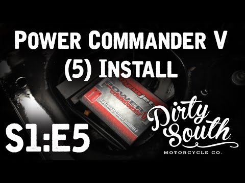 Dirty South Motorcycle Co. S1E5 - Power Commander V (5) Install