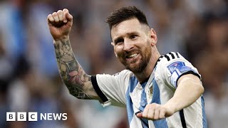 Lionel Messi leads Argentina to World Cup glory after penalty shootout - BBC News