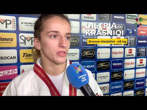 Judo World Championships Tokyo 2019 - Interview with Distria Krasniqi (KOS)