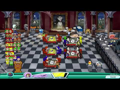 Diner Dash: Seasonal Snack Pack Walkthrough - Level #14 - Crypt Cafe