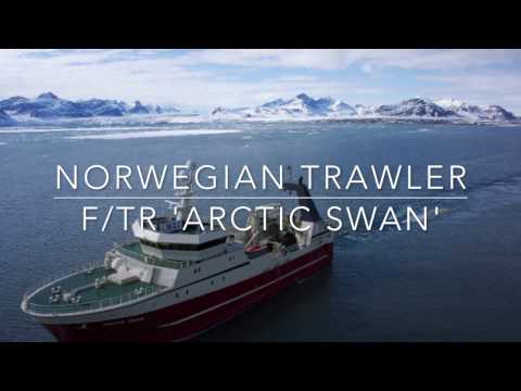 Norwegian trawler F/tr. 'Arctic Swan' Atlantic A6 automatic packing machine