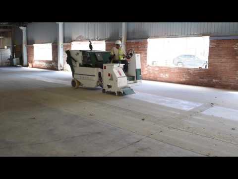 Shot Blasting Concrete Floors by TTM Finishes Inc.