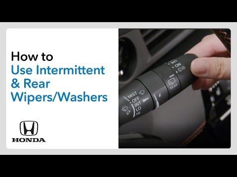 Thumbnail for How to Use Intermittent & Rear Wipers/Washers by video, vide