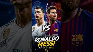 Messi vs Ronaldo Comparison 😱😊