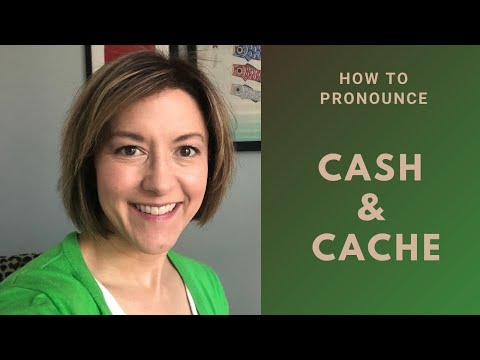 Learn to Pronounce CASH & CACHE - American English Homophone Pronunciation Lesson #learnenglish