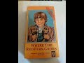 Opening And Closing To Where The Red Fern Grows VHS
