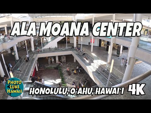 Ala Moana Center e Lanai Food Court e Hula Walk 4K60 30 de maio de 2023 Oahu Havaí