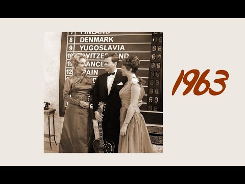 🔴 1963 Eurovision Song Contest Full Show BBC (English Commentary by David Jacobs) - Host Katie Boyle