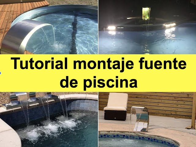 Vídeo relacionado con Eujgoov Aliviadero de Salida de Cascada 300 mm, Acero Inoxidable 304 Cascada Piscina con Elegante Acabado Pulido para Patio, Jardín, Villa, Piscina