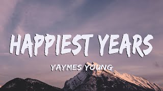 Jaymes Young - Happiest Year (Lyrics/Vietsub)