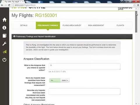 RPAS Portal - Preliminary Findings