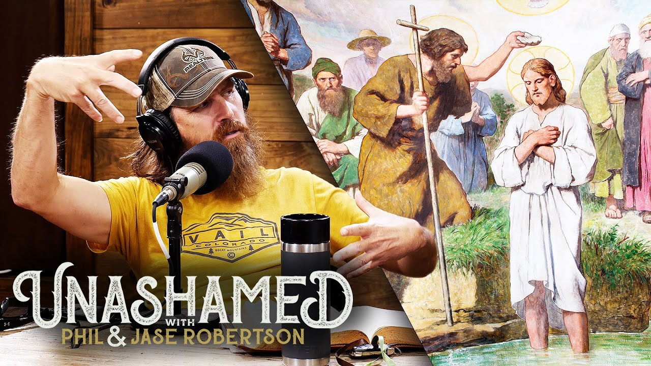 Ep 682 | Jase’s Leg Goes ‘Cattywampus’ (Whatever That Means) & Why Did Jesus Get Baptized?
