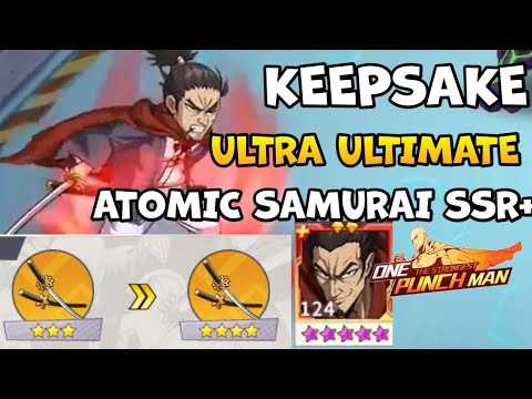 🔥Top Up Keepsake SSR+ Atomic Samurai Ultra Ultimate Damage PVP - One Punch Man The Strongest