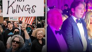 Trump PANICS as Barron Trump gets EXPOSED at NO KINGS 