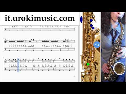 Corso di Sassofono Contralto Imagine Dragons - Whatever It Takes Tablature Tab um-i276