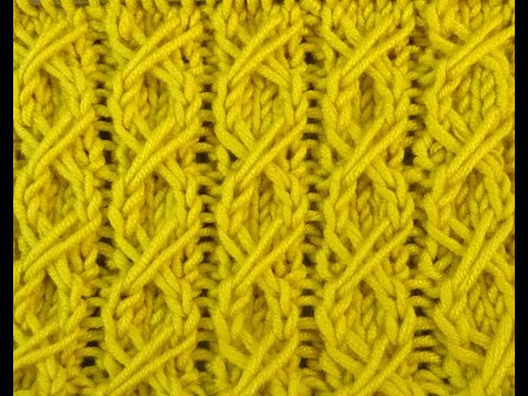 Strickmuster Nr.205 *Verkreuzte Maschen *
