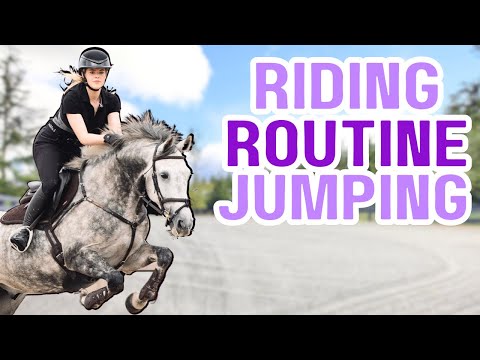 My Riding ROUTINE for Showjumping! This Esme Ad
