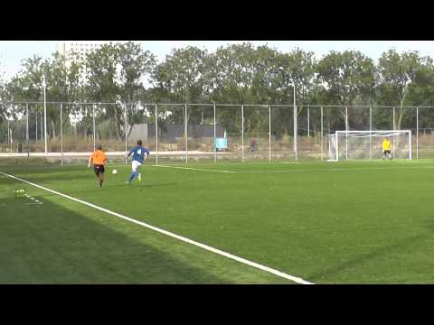 28 sep 2014 Kampong 2 - VV De Meern 2 com 1-2 schot Mikey over