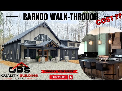 BARNDOMINIUM TOUR/FULL TURNKEY HOME WALK-THROUGH/BUILDING A BARNDOMINIUM/CUSTOM BUILT HOME#home