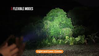 1000 Lumens + Green Laser | Meet the VOTATU G2L-G Tactical Light