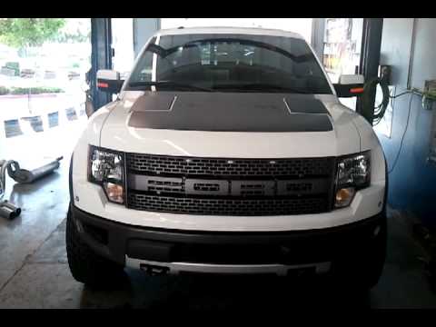 2012 FORD F150 RAPTOR SVT 6.2L 4WD- Installed Metal Mulisha Gibson Exhaust At So Cal Muffler