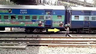 preview picture of video '11055 godan express departing from Kalyan Junction Platform - 4.'