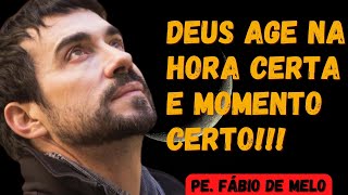 DEUS AGE NA HORA CERTA E MOMENTO CERTO COM PADRE FABIO DE MELO #padrefabiodemelo