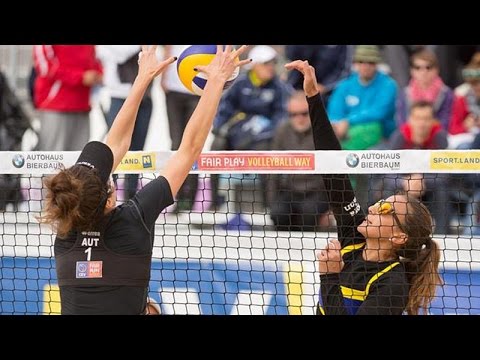 Schützenhöfer/Plesiutschnig (AUT) vs Nilsson/Yoken (SWE) - CEV Continental Cup Full Match 01.05.2015