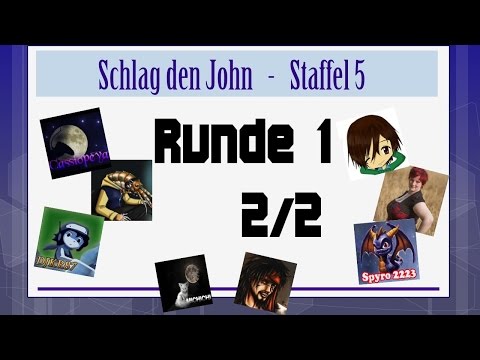 Schlag den John Staffel 5, Runde 1: Hangman 2/2 [German/Deutsch Gameshow]