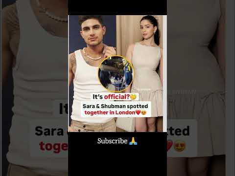 🎀🏟️😘🌈🛑 Shubhman Gill & Sara Tendulkar Spotted Together in London Viral Cricket GossipYouTube #ipl