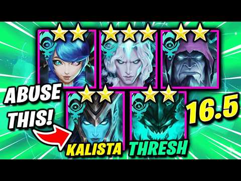 THE BEST COMP TO FORCE in PATCH 16.5 RANKED! - Set 16 Meta | TFT Builds | Teamfight Tactics Guide
