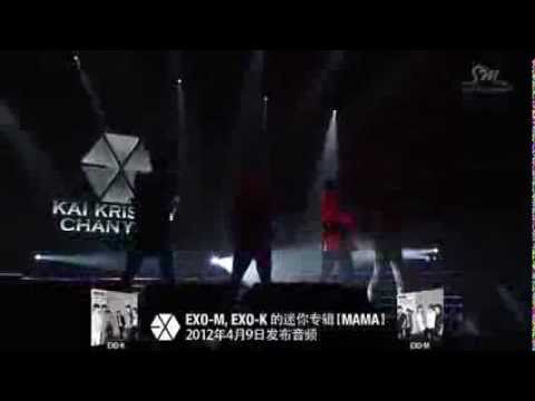 Kris & Chanyeol Two Moons EXO SHOWCASE in Seoul HD 2012