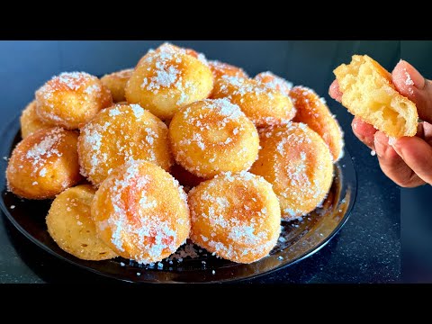I Didn’t Touch The Dough! 10 Minutes Magic Recipe! Rich And Delicious Christmas Sweets /Donut Recipe