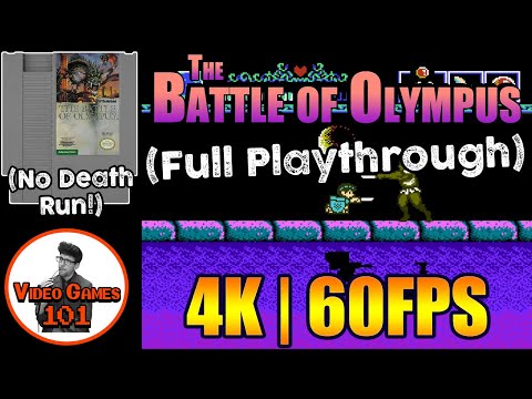 The Battle of Olympus | No Death Playthrough | 4K 60FPS | Video Games 101