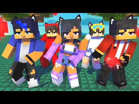 SIMPLE DIMPLE CHICKEN WING PRETTY APHMAU SQUAD NICO & CASH - MINECRAFT ANIMATION #shorts