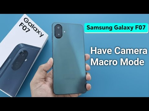 Samsung Galaxy F07 - Does have camera macro mode