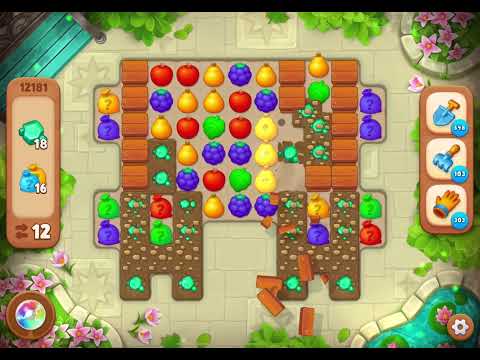 GardenScapes Level 12181 no boosters