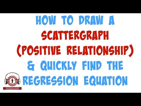 004 Scattergraph and Simple Linear Regression Part 4 Video