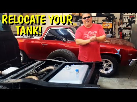 Install C10 REAR GAS TANK! \u201867-72 Chevy C10 Build