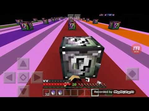 Minecraft Spiral Lucky Block Race Part 1