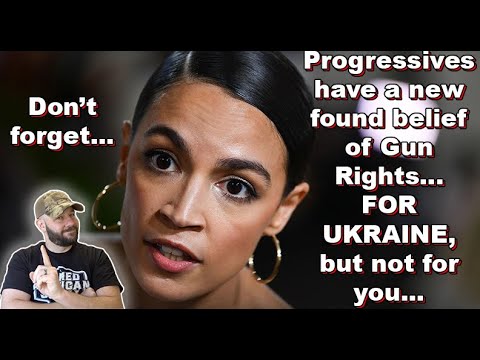 Progressives Dems now SUPPORT the 2nd Amendment as Biden mulls sending guns to Ukrainians... Thumbnail
