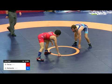 2018 FS WTT Challenge/Senior Men 57 Quarter-Finals - David Terao (Dcac) Vs. Zane Richards (TMWC).m